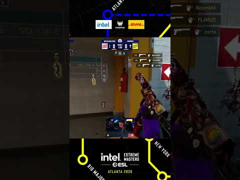 Pistol round opener — iM deletes three heads #esl #atlanta #cs #cs2 thumbnail