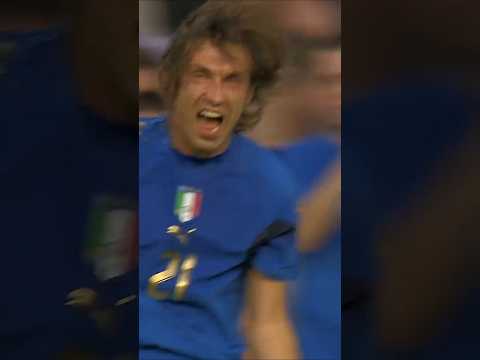 Classy Pirlo's ONLY World Cup Goal! #shorts #pirlo #italy thumbnail