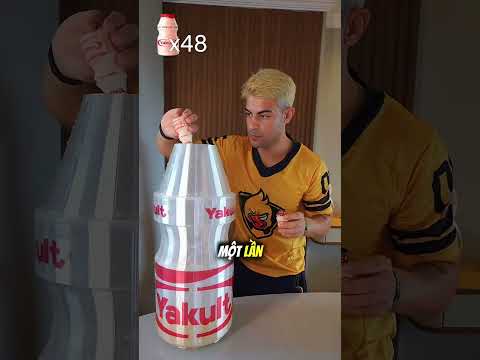 Tại sao chai Yakult lại nhỏ bé đến thế⁉️😱 thumbnail