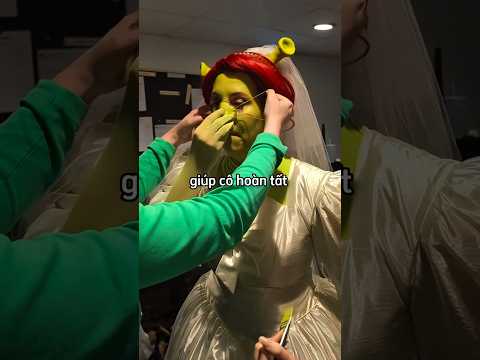 Cô gái hoá trang thành yêu tinh xanh chỉ trong cái chớp mắt 😳 thumbnail