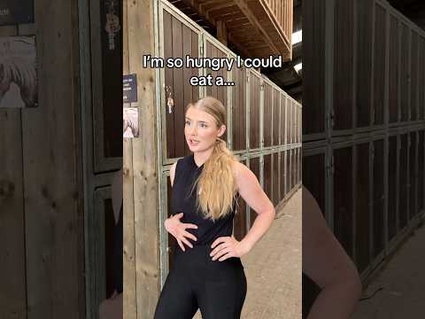 His face in the end 😭😭 #equestrian #horses #horse #horsegirl #funnyvideo #animals #imsohungry thumbnail