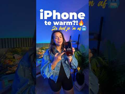 iPhone overheating? 🥵 Dit moet je NIET doen! ❌ #iphone #shorts #tutorial thumbnail