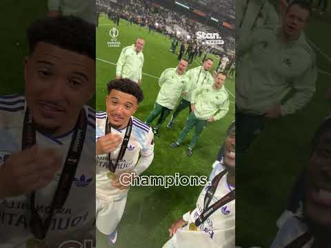 'UP THE F***ING VILLA' ? Aston Villa players go crazy after winning Europa League #UEL #AstonVilla thumbnail