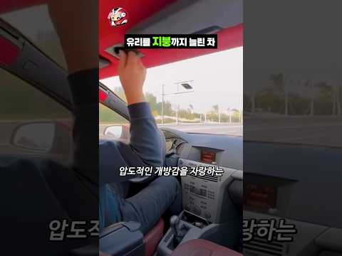 유리를 지붕까지 늘린 차 thumbnail