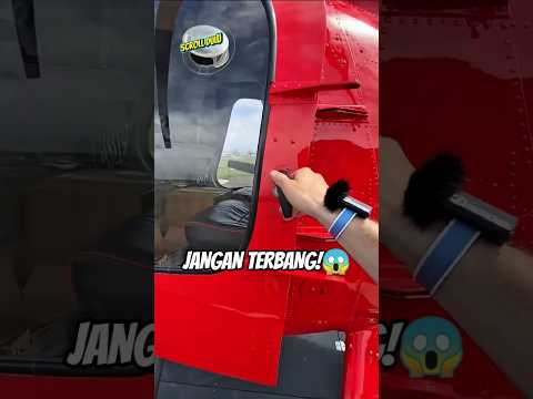 Sebelum Terbang😱 Pilot Ini Menemukan Hal Tak Masuk Akal#shortvideo thumbnail