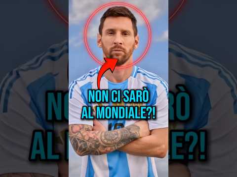 MESSI non andrà al MONDIALE per questo INFORTUNIO?!😱💔 thumbnail