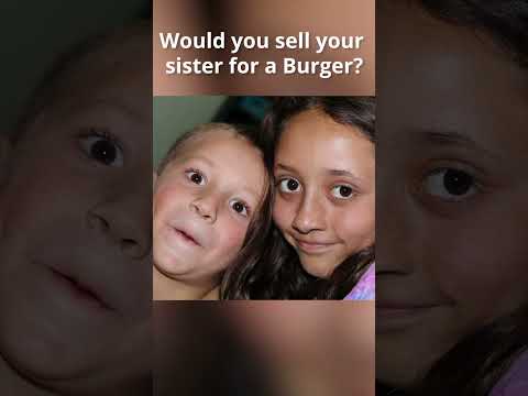 Would you sell your sister for a burger??? 🤔 (FGTeeV Shorts) thumbnail