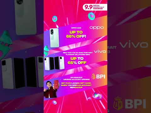 Switch to Lazada ngayong 9.9 Mega Brands Sale from Sep 8, 8pm - Sept 13! thumbnail