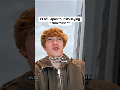 POV: Japan tourists saying sumimasen thumbnail