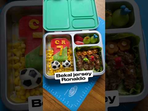 Bekal jersey Ronaldo Ganteng #idebekal #lunchbox #bekalanaksehat #bekalanak #cr7 #ronaldo thumbnail
