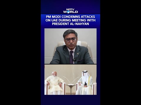 PM Modi In UAE | PM Modi Condemns Attacks On UAE, Calls For Opening Strait Of Hormuz Amid Iran War thumbnail
