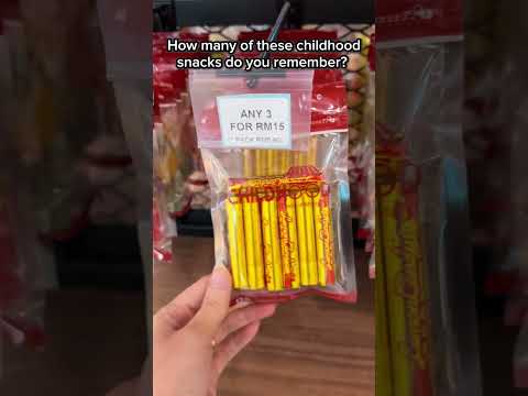Childhood snacks and candy 🥹 thumbnail