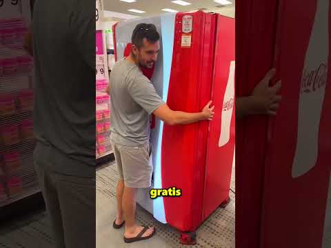 Si Abrazas A Esta Máquina Expendedora Te Dará Un Refresco Gratis 😱 thumbnail