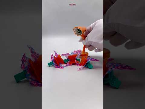 Butterfly Hair Clips Spoof Orange Luxo Lamp #shorts thumbnail