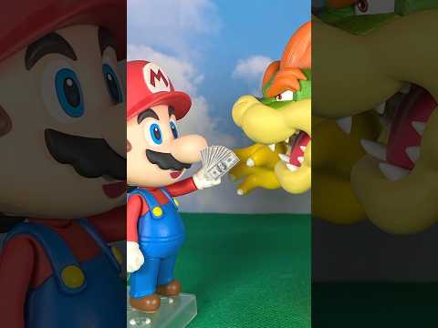 【Super Mario】Mario and Bowser team up to attack Peach #supermario #shorts #mario thumbnail