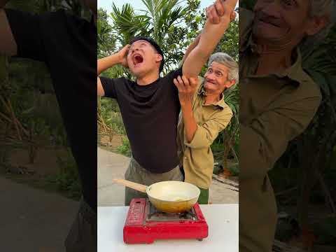 Công Thức Trứng dán Điên Rồ của Hai Ông cháu #shorts thumbnail