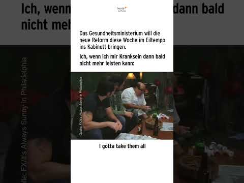Ich, wenn ich mir Kranksein dann bald nicht mehr leisten kann | heute-show #shorts thumbnail
