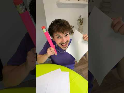 Lo Que Dibujo se Hace REAL✏️⚠️#comedia thumbnail