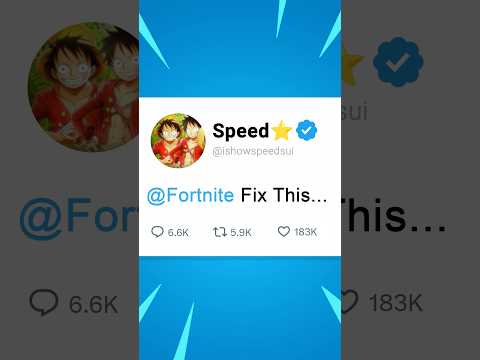 Speed Doesn’t Like His Icon Skin! thumbnail