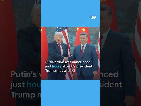 Putin arrives in China for talks | DW News thumbnail