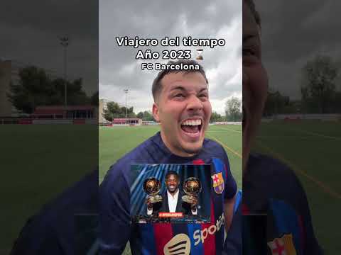 POV: Viajero Del Tiempo Año 2023 (Barcelona y Dembele.. ) 😢🚀 Paul Ferrer #short thumbnail