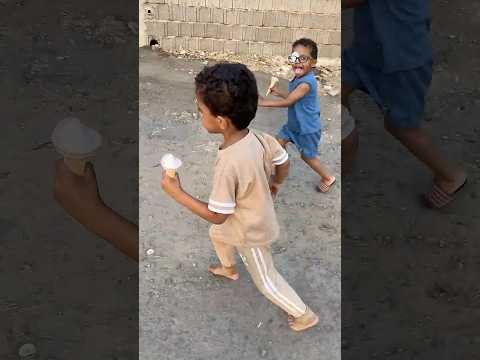 علولي وحمودي اخذوا ايسكريم البنات?‼️ #shorts thumbnail