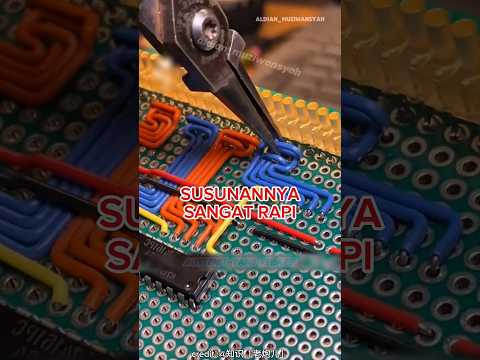 kabel warna warni bukan sekadar hiasan, pemasangan rapi thumbnail