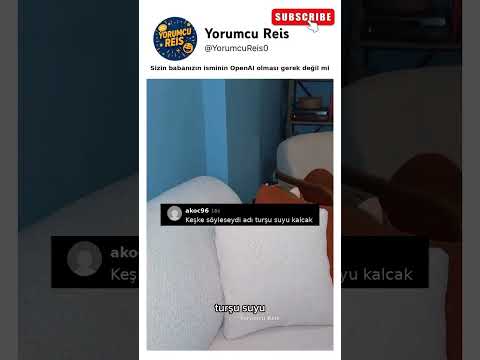 Sizin babanızın isminin OpenAI olması gerek değil mi thumbnail