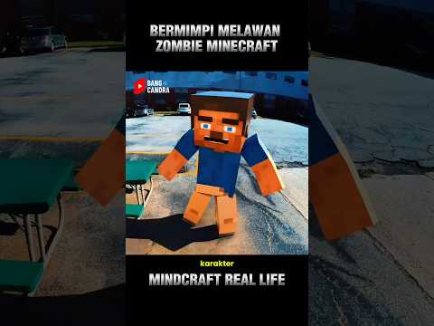 COWOK INI TIDUR SAMBIL JALAN DAN BERMIMPI MELAWA ZOMBIE MINECRAFT! ??‍♂️ thumbnail
