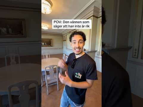 POV: Den vännen som säger att han inte är rik 😭 thumbnail
