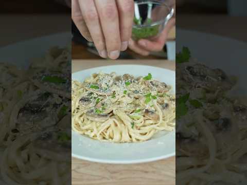 Mario's Mushroom Pasta 🍝 from the super mario bros movie #mariobros #mushroom #pasta thumbnail