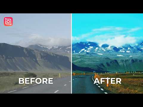 From Flat to Cinematic 🎬 | InShot Color Grading Before & After thumbnail