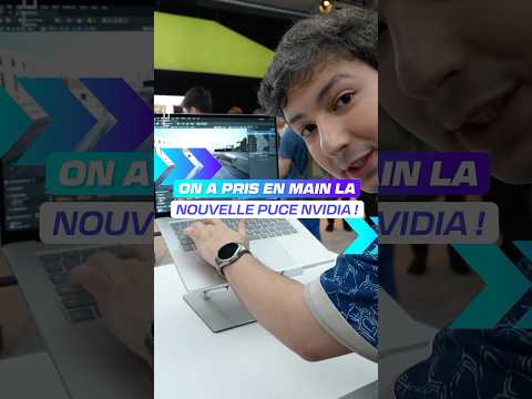 ⚠️ On a pu tester la #RTXSpark de NVIDIA avant sa sortie ! 💻 #Computex #NVIDIA #tech thumbnail