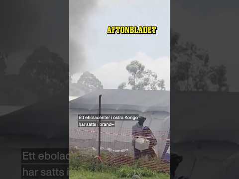 Ebolacenter satt i brand thumbnail