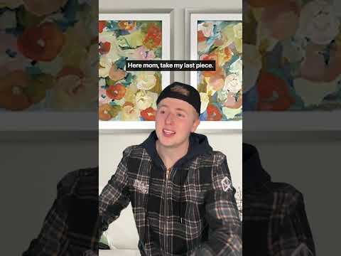 Mom Serves Chicken Nuggets For Dinner #Shorts thumbnail