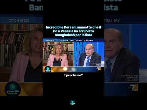 Pierluigi Bersani "se non l'hanno digerito lo digeriranno" thumbnail