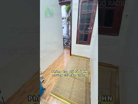 Phòng trọ giá rẻ ở HN nhưng chỉ nằm thẳng thumbnail