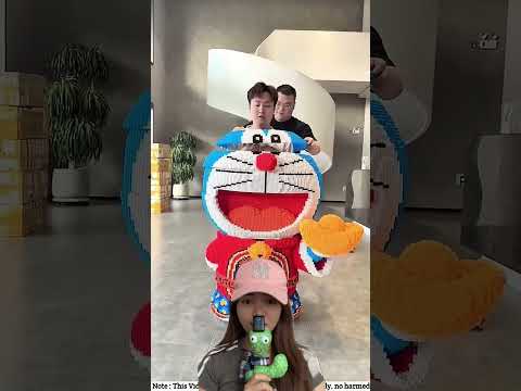 SEMBUNYI DI KOSTUM LEGO DORAEMON ‼️ thumbnail