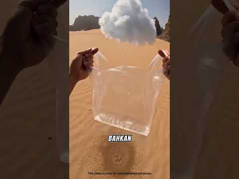 ☁️🏜️ Awan Kecil Ini Tersesat di Gurun Panas dan Hampir Menghilang 😢✨ #shortsviral thumbnail