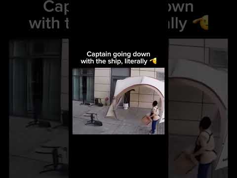 Captain going down with the ship, literally! ?? follow for more #shorts thumbnail