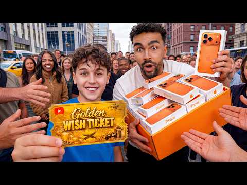Whoever Found The Golden Ticket Won EVERYTHING thumbnail