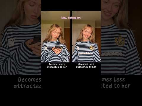 #pov Likes her more after what she said VS Likes her less after what she said… thumbnail
