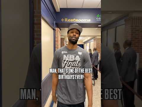Harrison Barnes is now 2-0 in Game 7s on his birthday! 🎉 thumbnail