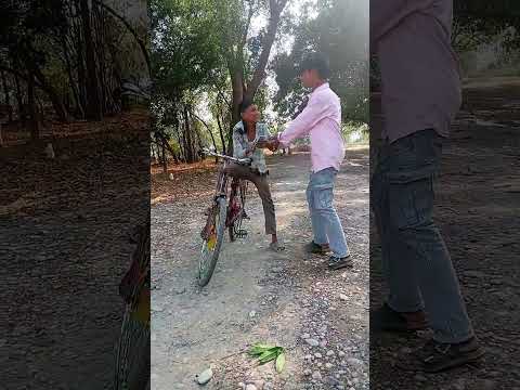 CYCLE NA DIYA DHOKA #redeyeff #comedy #comedyekmotahathighumecha la thumbnail