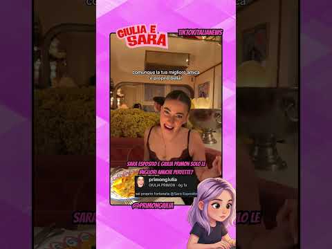 SARA ESPOSITO E GIULIA PRIMON SOLO LE MIGLIORI AMICHE PERFETTE #tiktok #webboh #perte thumbnail