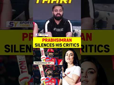 PRABHSIMRAN SILENCES HIS CRITICS #prabhsimransingh #ipl2026 #mivspbks thumbnail