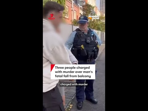 Three people charged with murder over man's fatal fall from balcony in Castle Hill, Sydney thumbnail