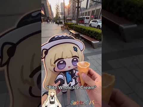 Ice Cream ?#shorts #babychubi #icecream #chibi #phoebe #ai #wutheringwaves #wuwa #crying #tantrum thumbnail