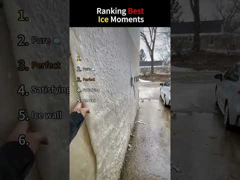 Ranking Best Ice Moments #asmr #snow #funny #odlysatisfying #ice #satisfying #fyp thumbnail