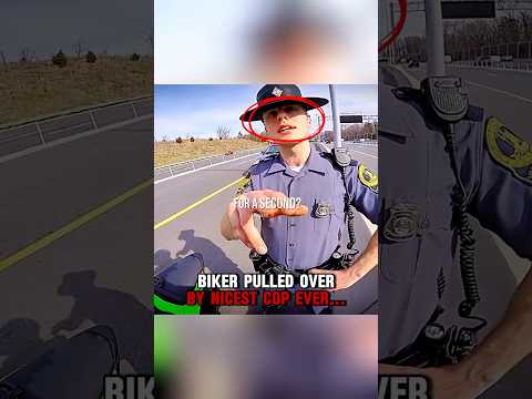 Biker pulled over by NICEST cop ever‼️? (@JoeGo101) thumbnail